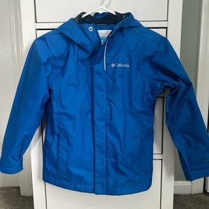 Columbia lightweight rain jacket kid’s size 8